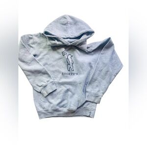 Shorty’s Golf Club Youth Large Gray Hoodie Bear Logo MV Sport Pullover